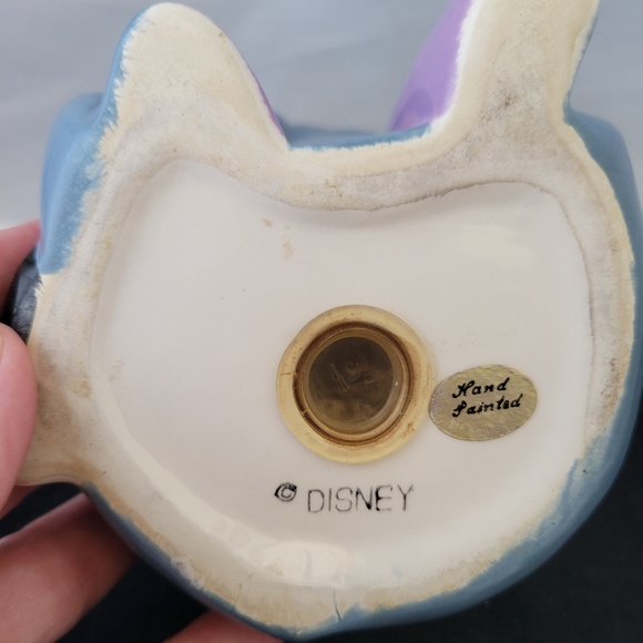 Vintage Disney ceramic Winnie the Pooh Eeyore toothbrush or pencil pen holder - Picture 7 of 13